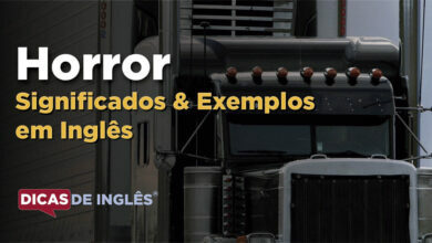 O que Horror significa em ingles