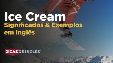 O que Ice Cream significa em ingles