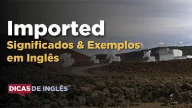 O que Imported significa em ingles