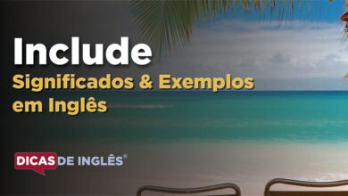 O que Include significa em ingles