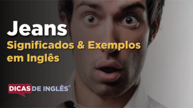 O que Jeans significa em ingles