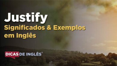 O que Justify significa em ingles