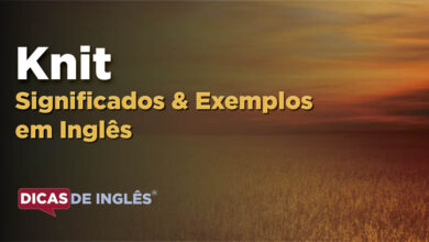O que Knit significa em ingles