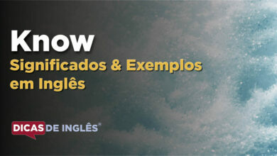 O que Know significa em ingles