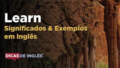O que Learn significa em ingles