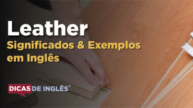 O que Leather significa em ingles