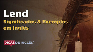 O que Lend significa em ingles