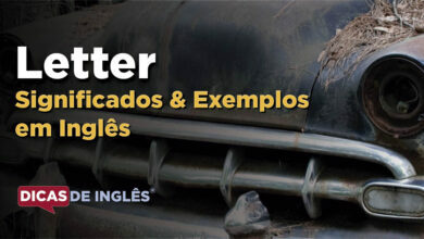 O que Letter significa em ingles