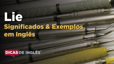 O que Lie significa em ingles