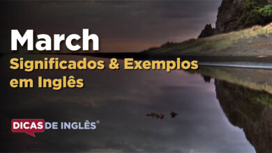 O que March significa em ingles