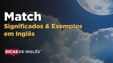 O que Match significa em ingles