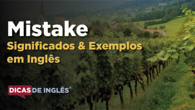 O que Mistake significa em ingles