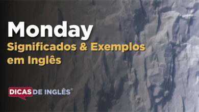 O que Monday significa em ingles