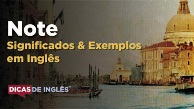 O que Note significa em ingles