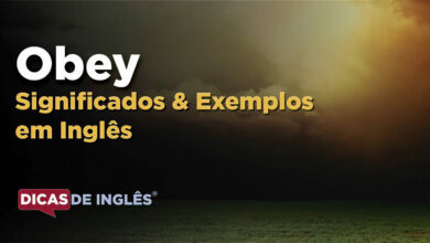 O que Obey significa em ingles