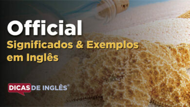 O que Official significa em ingles