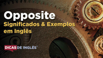 O que Opposite significa em ingles