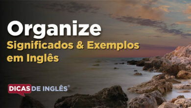 O que Organize significa em ingles