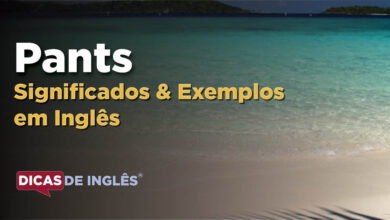 O que Pants significa em ingles