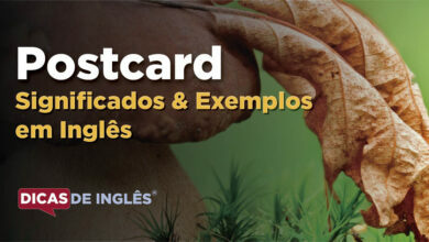 O que Postcard significa em ingles