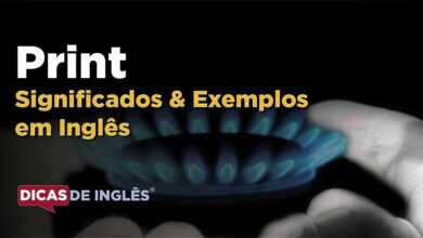 O que Print significa em ingles