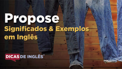 O que Propose significa em ingles