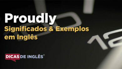 O que Proudly significa em ingles