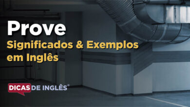 O que Prove significa em ingles