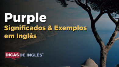 O que Purple significa em ingles