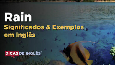 O que Rain significa em ingles