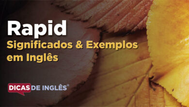 O que Rapid significa em ingles