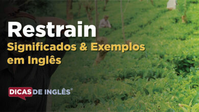 O que Restrain significa em ingles