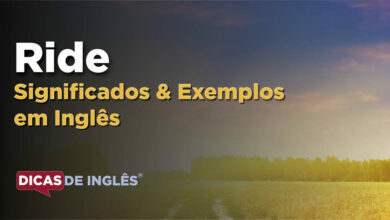 O que Ride significa em ingles