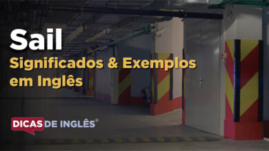 O que Sail significa em ingles