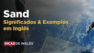 O que Sand significa em ingles