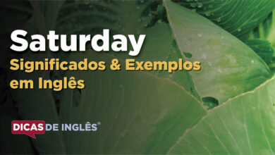 O que Saturday significa em ingles