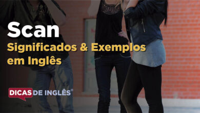 O que Scan significa em ingles