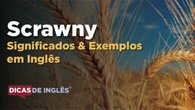 O que Scrawny significa em ingles