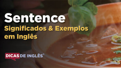 O que Sentence significa em ingles
