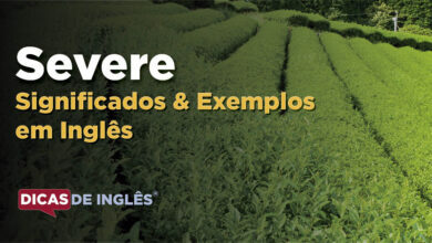 O que Severe significa em ingles