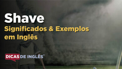 O que Shave significa em ingles