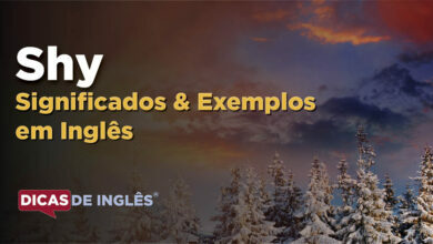 O que Shy significa em ingles