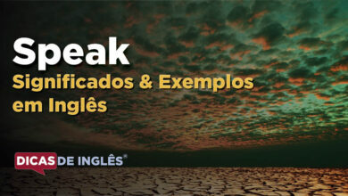 O que Speak significa em ingles
