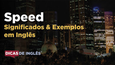 O que Speed significa em ingles