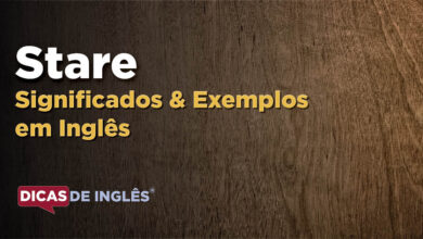 O que Stare significa em ingles