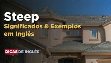 O que Steep significa em ingles