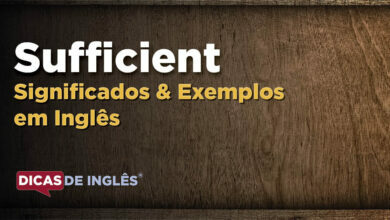 O que Sufficient significa em ingles