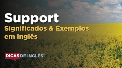 O que Support significa em ingles