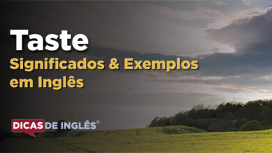 O que Taste significa em ingles