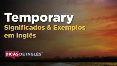 O que Temporary significa em ingles